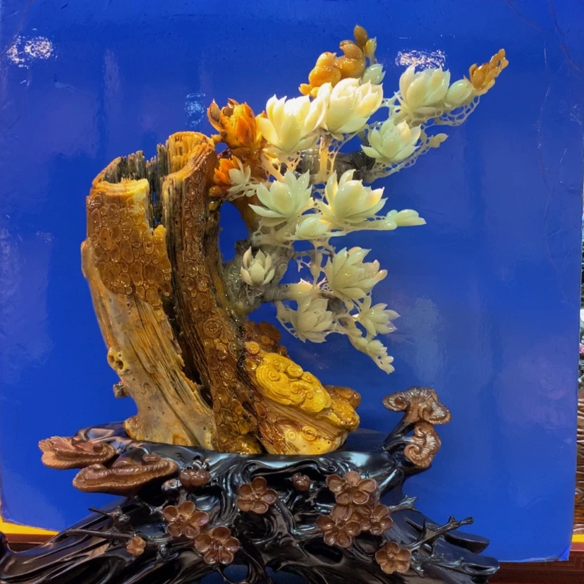 【闪购商品】未镶嵌蛇纹石玉摆件覆膜