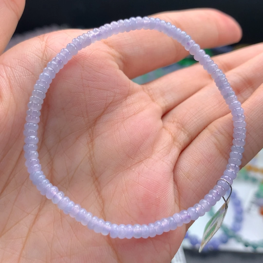 翡翠未镶嵌毛衣链