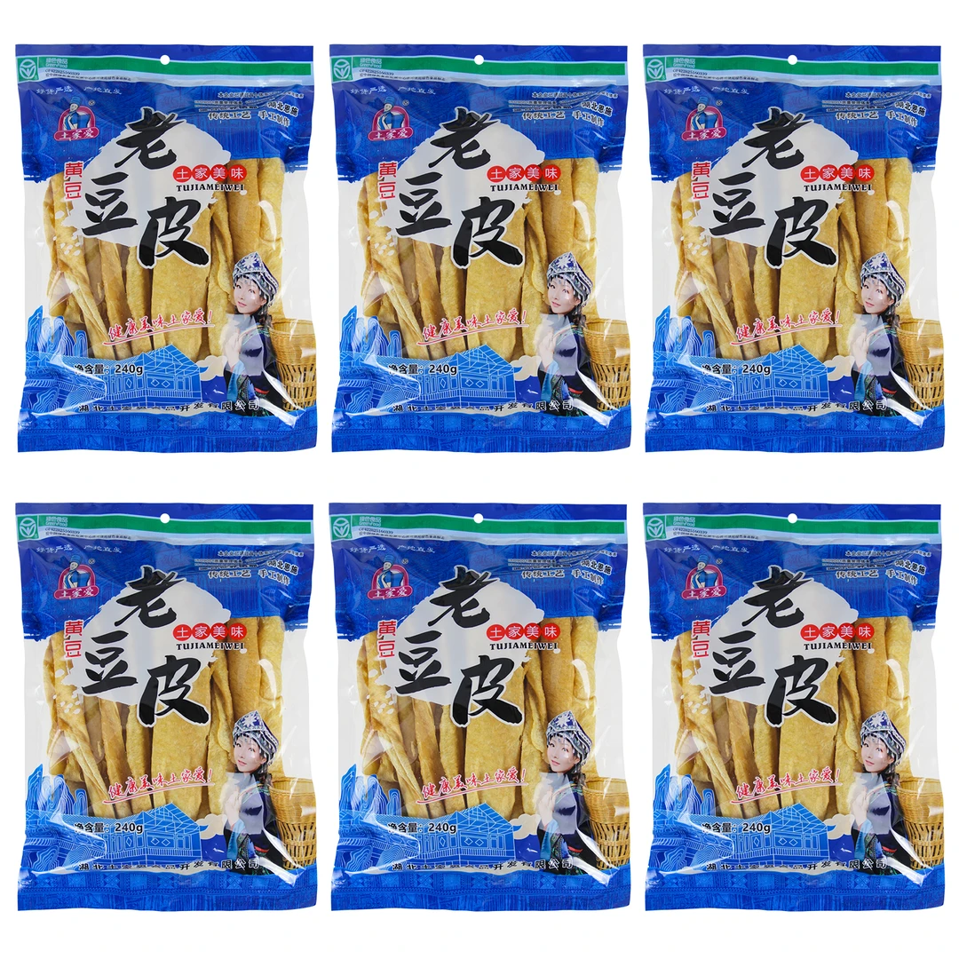 土家爱老豆皮火锅麻辣烫凉拌蛋白肉人造肉素肉传统绿色食品T