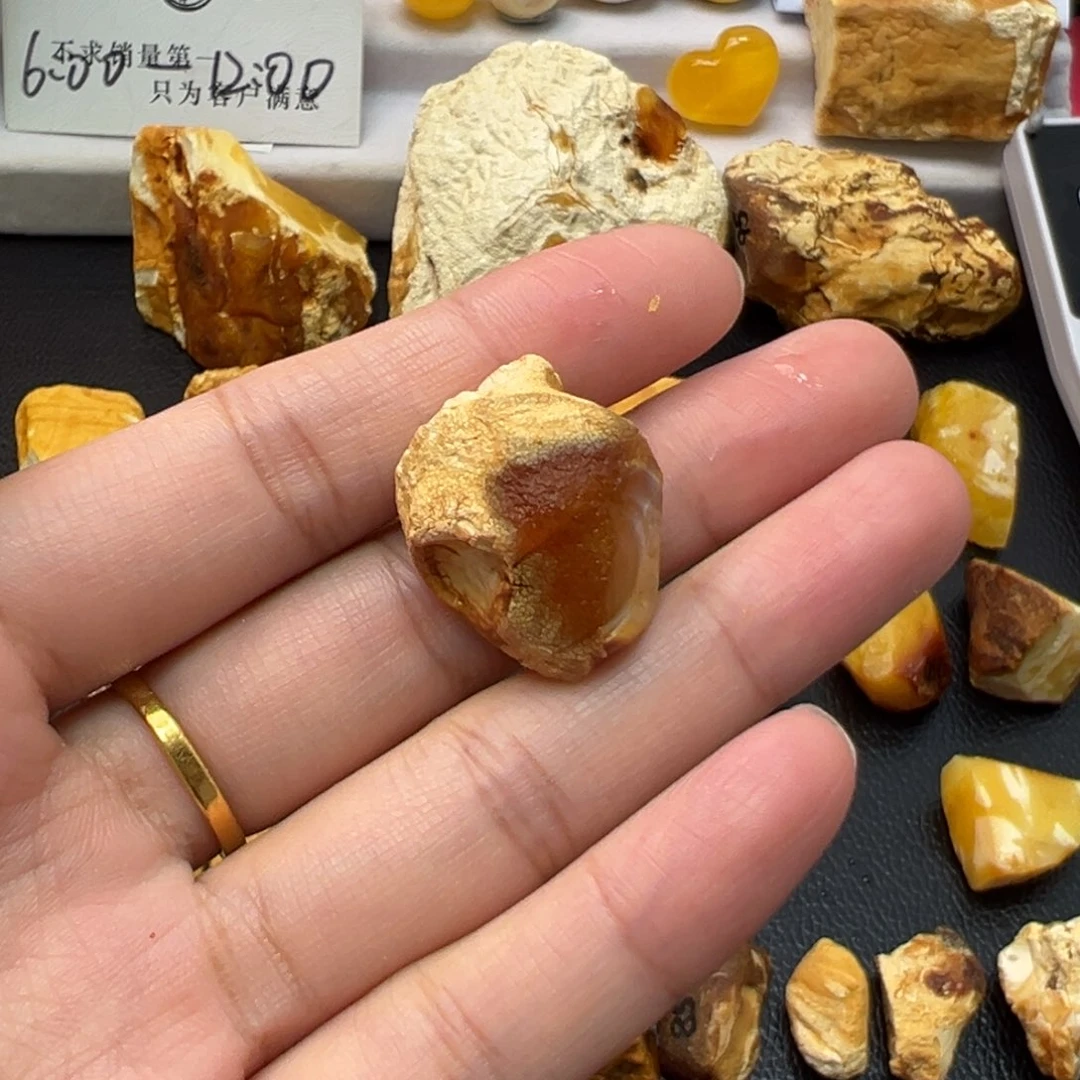 未镶嵌定制琥珀蜜蜡
