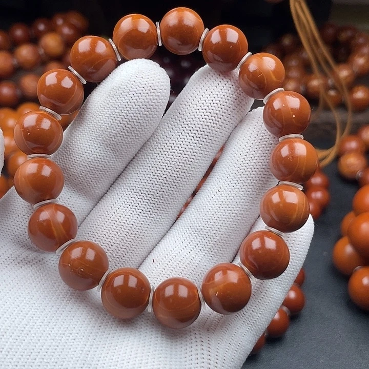 橄榄核吊坠1.2+铁核古树小花