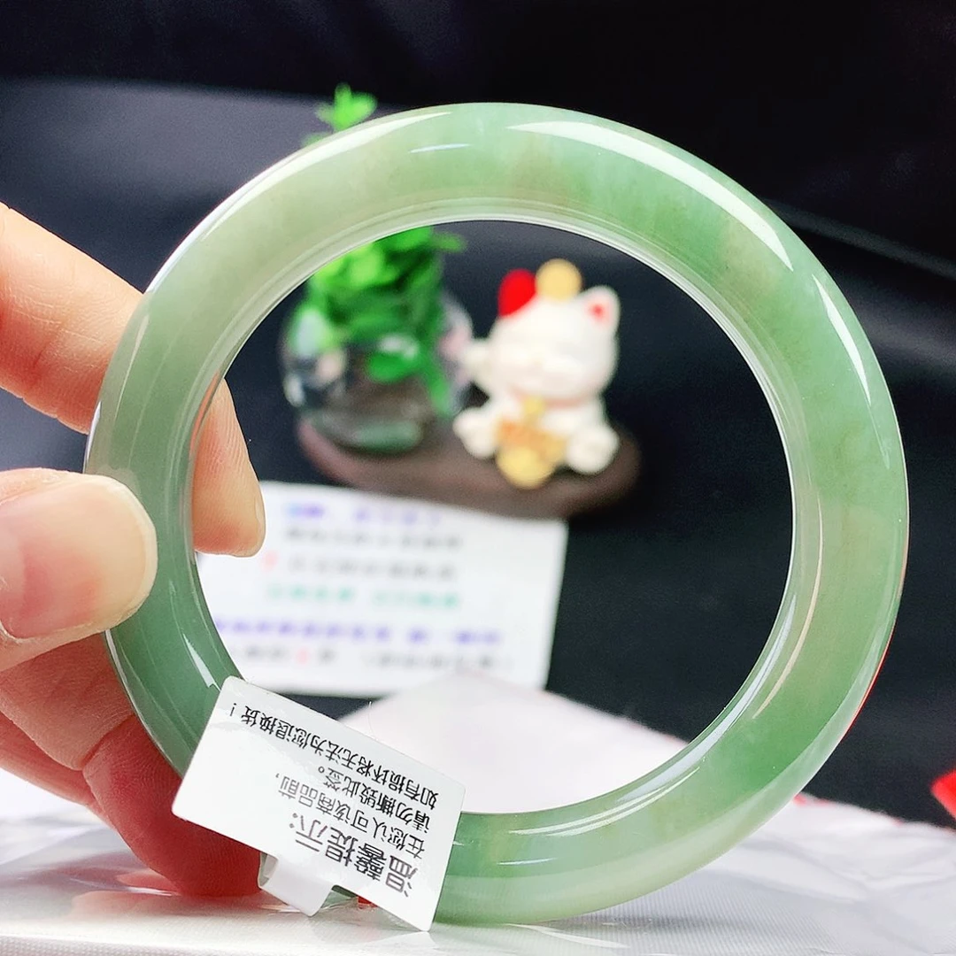 未镶嵌手镯翡翠56圆