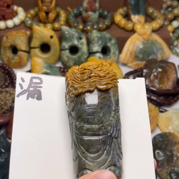 岫岩河磨玉（透闪石质玉）未镶嵌珠宝奇石