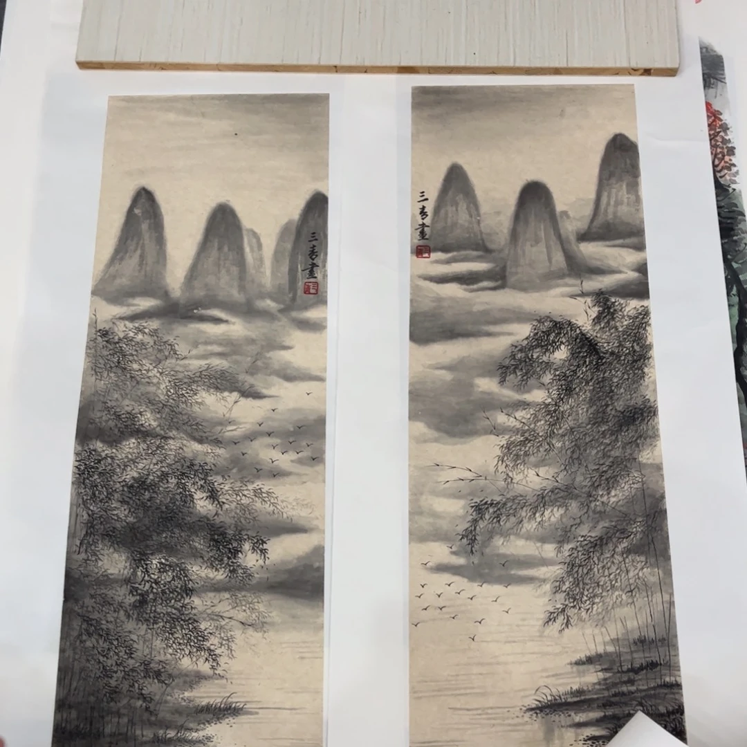 国画LH精品国画作品2张
