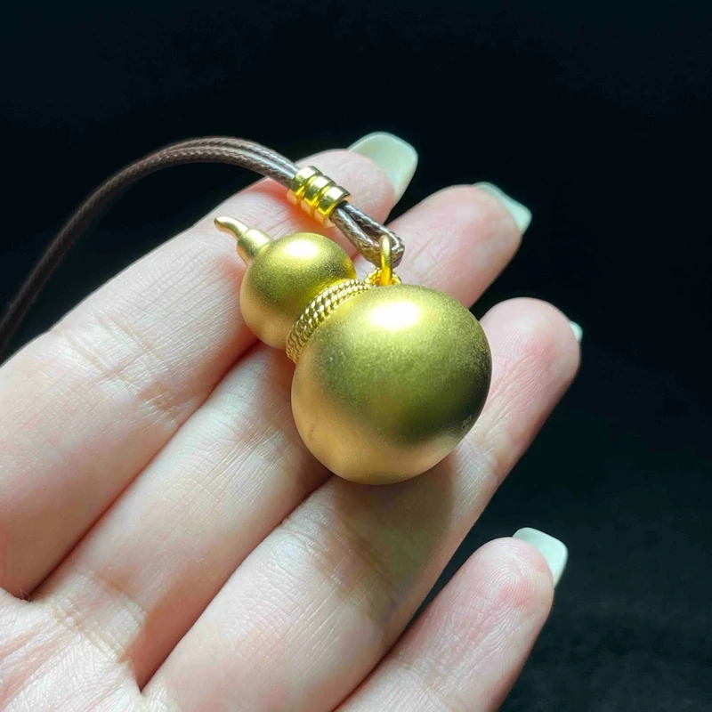 足银银制品 【小魏总珠宝】足银葫芦吊坠（35×21mm）