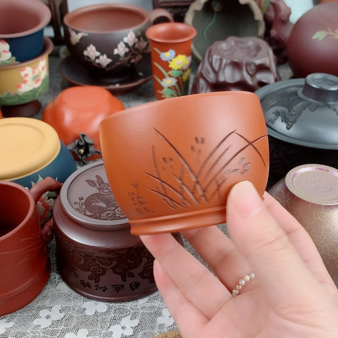 茶杯紫砂高端主人杯