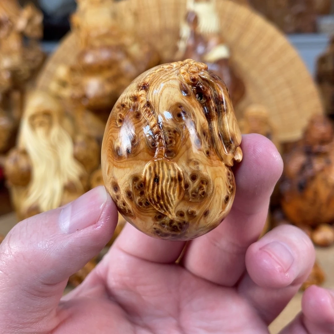 柏木（崖柏）太行崖柏精品手把件