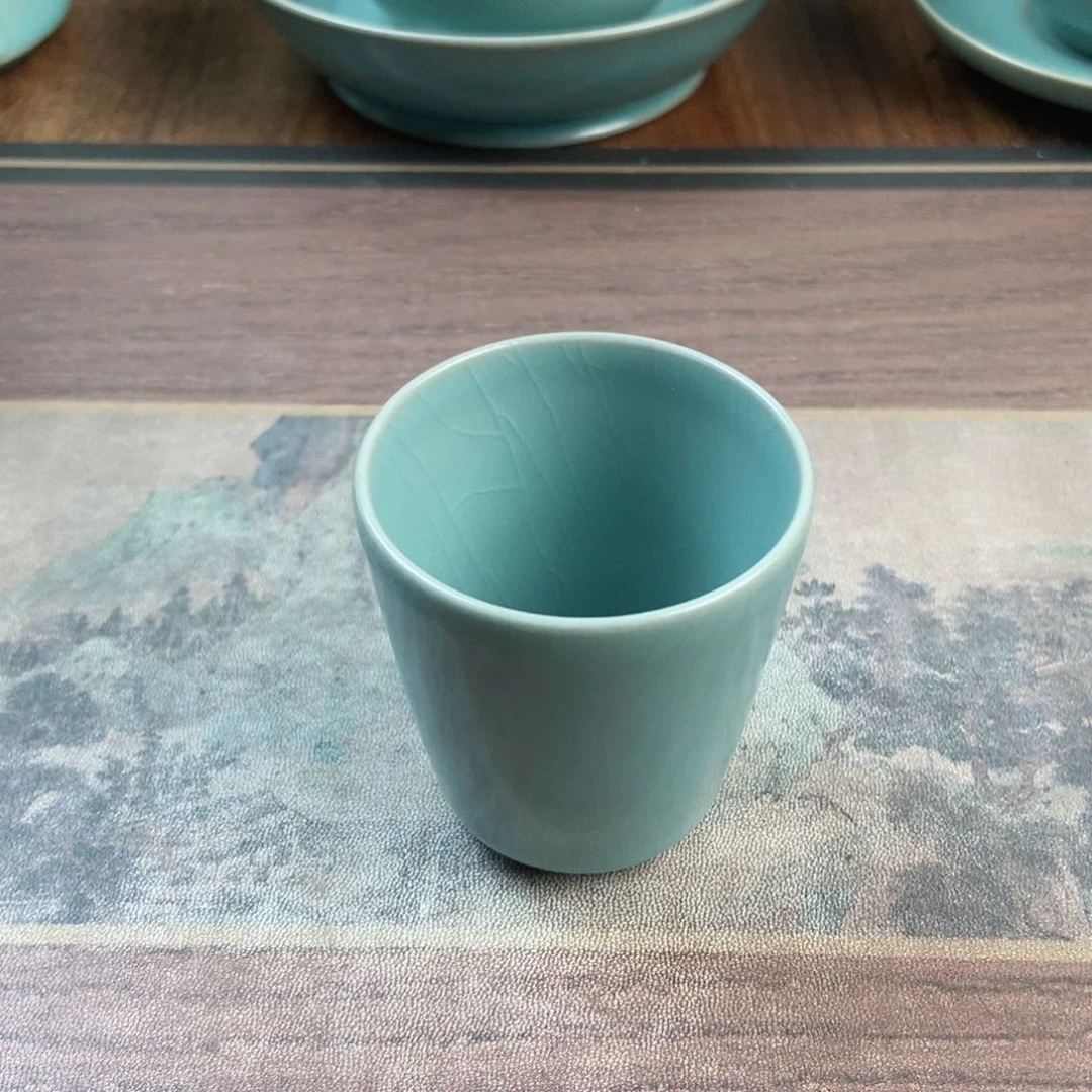 摆件瓷原产地原矿汝瓷～茶器