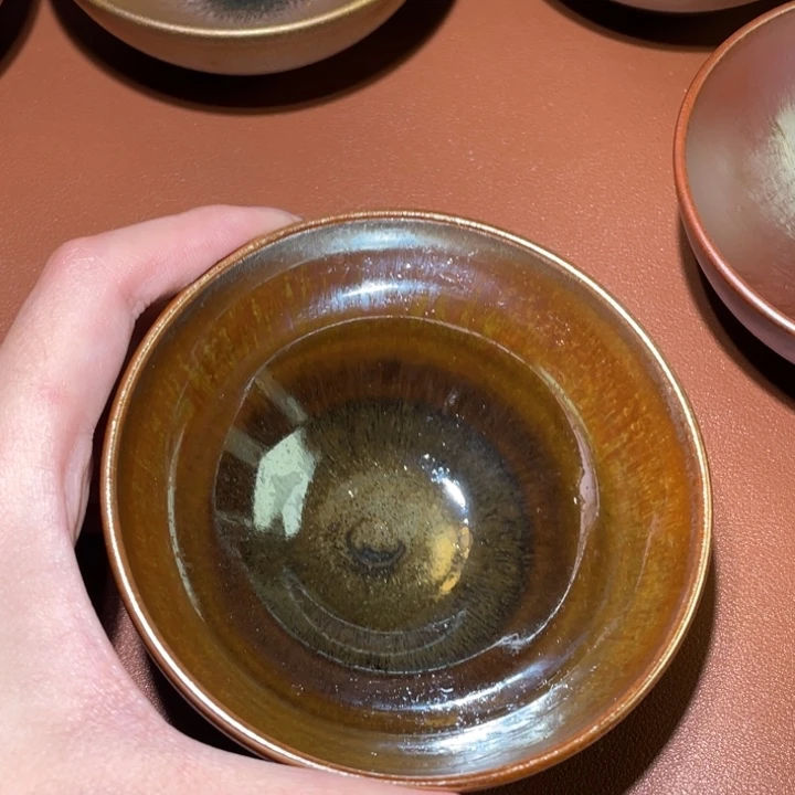 风***滴茶盏纯手工柴烧建盏3