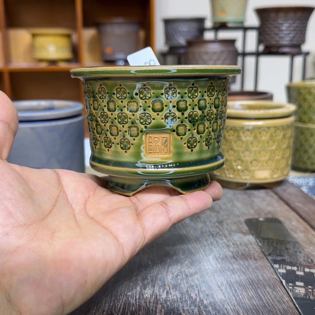 手工花盆 048内口口径 8.5 cm