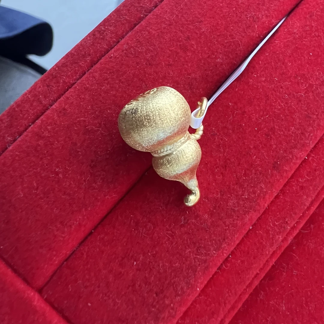 【夕夕专享】足金999 亮葫芦 GP 1.53（添金纳福）