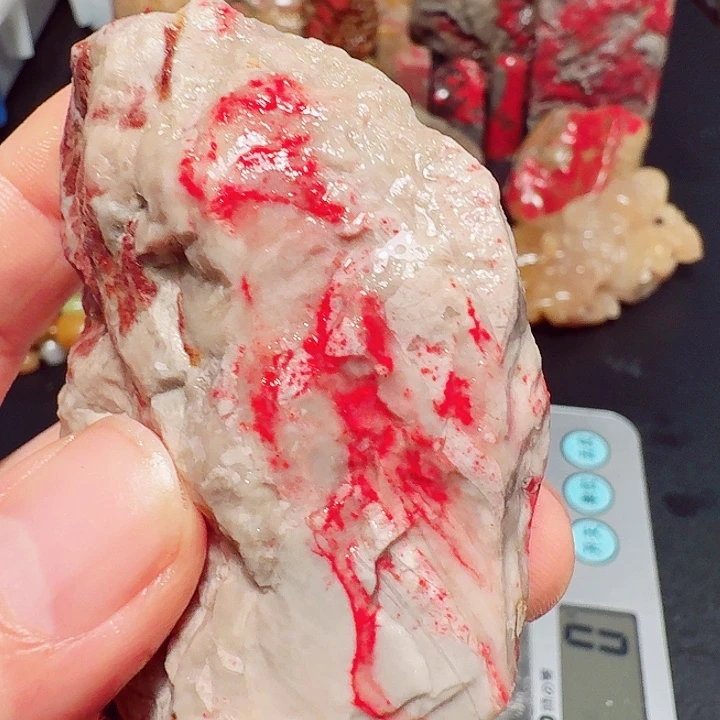 用***户昌化石印石昌化鸡血石