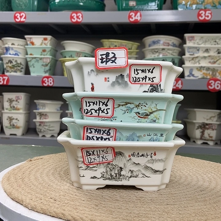 紫砂紫砂花盆1236