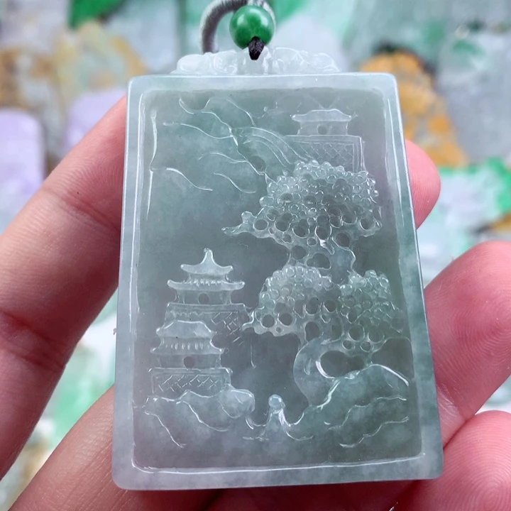 吊坠(不含链)未镶嵌翡翠