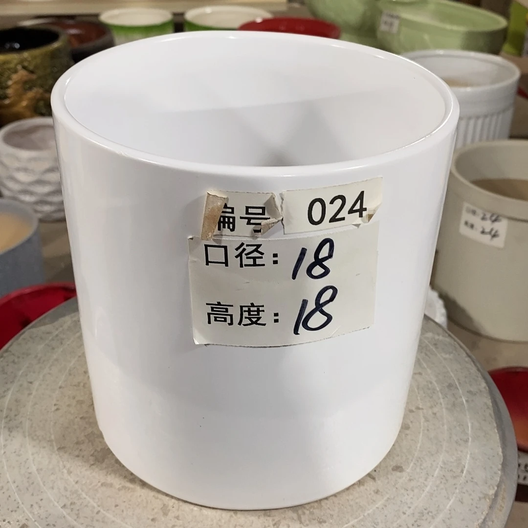 【闪购商品】陶瓷微瑕花盆-024-1个