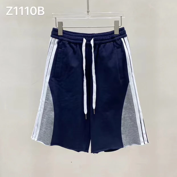 Z1110B直筒撞色休闲短裤he