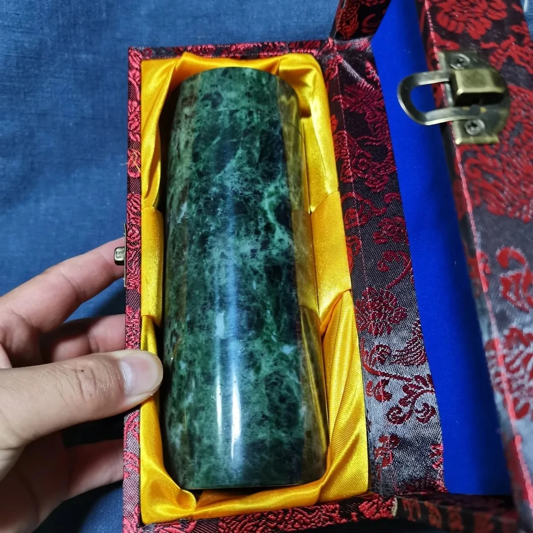 藏玉药王石精品容量300毫升老板杯保温杯