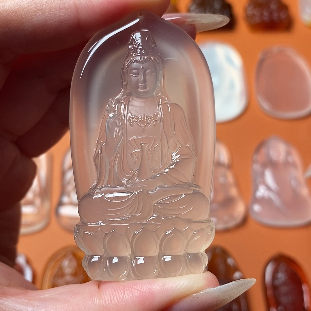 8***液未镶嵌颈饰玛瑙/玉髓