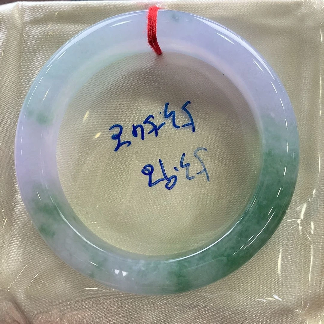 翡翠手镯未镶嵌5354正圈