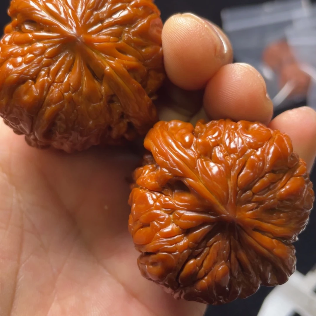 束***己文玩核桃吊坠大李子家核桃4号