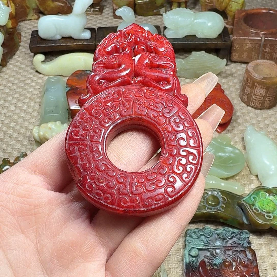 白玉菩提吊坠挂件