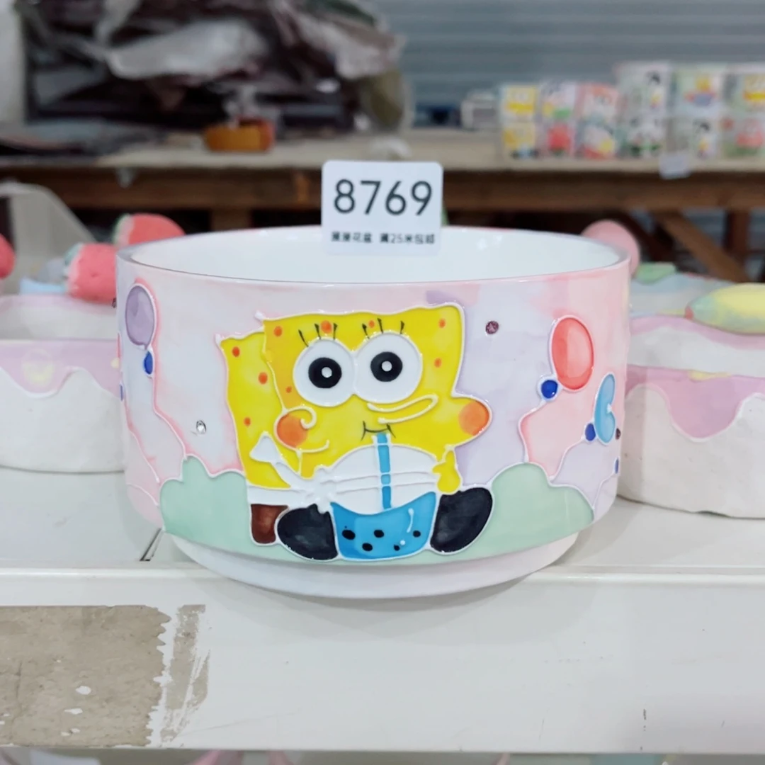 8769瑕疵内口12景德镇手工制作