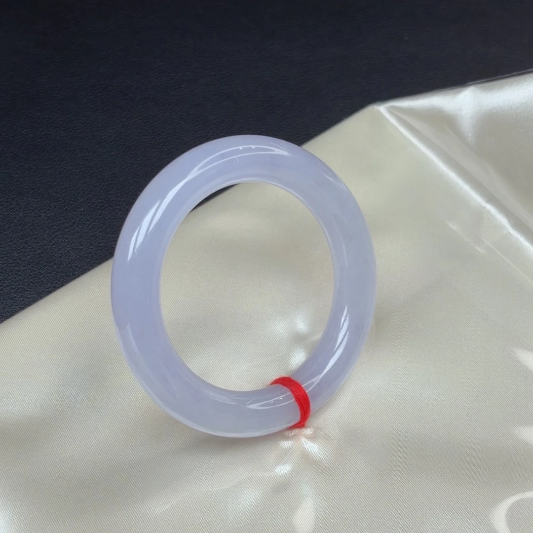 翡翠未镶嵌手镯冰紫翡翠手镯