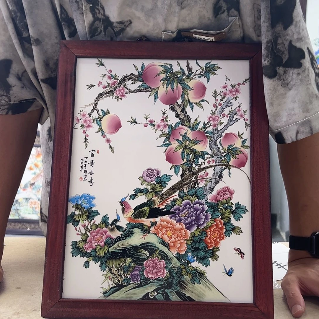 瓷片景德镇瓷板画