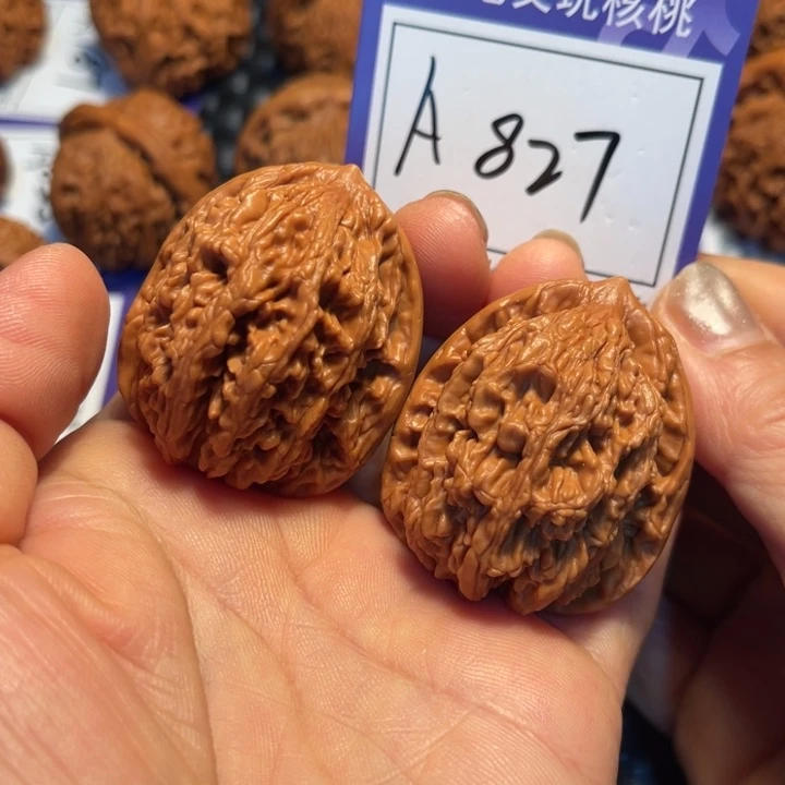 把件文玩核桃37虎头A827
