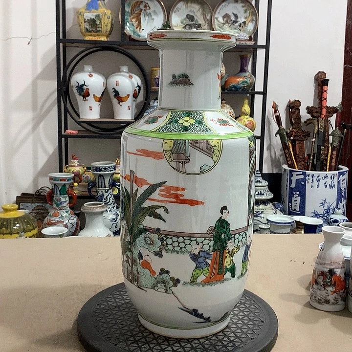 陶摆件博古架陶瓷摆件