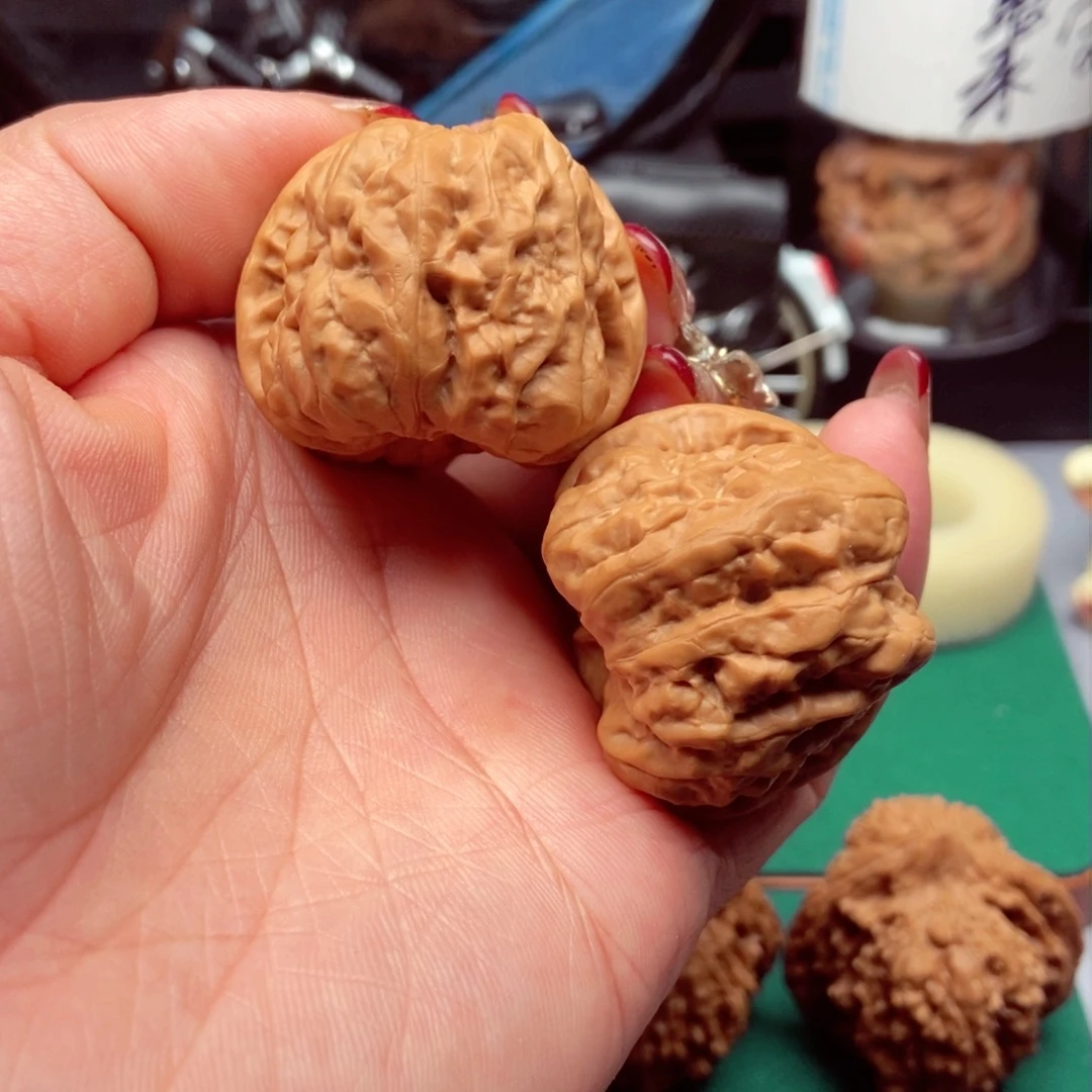 文玩核桃吊坠蛤蟆38已打底