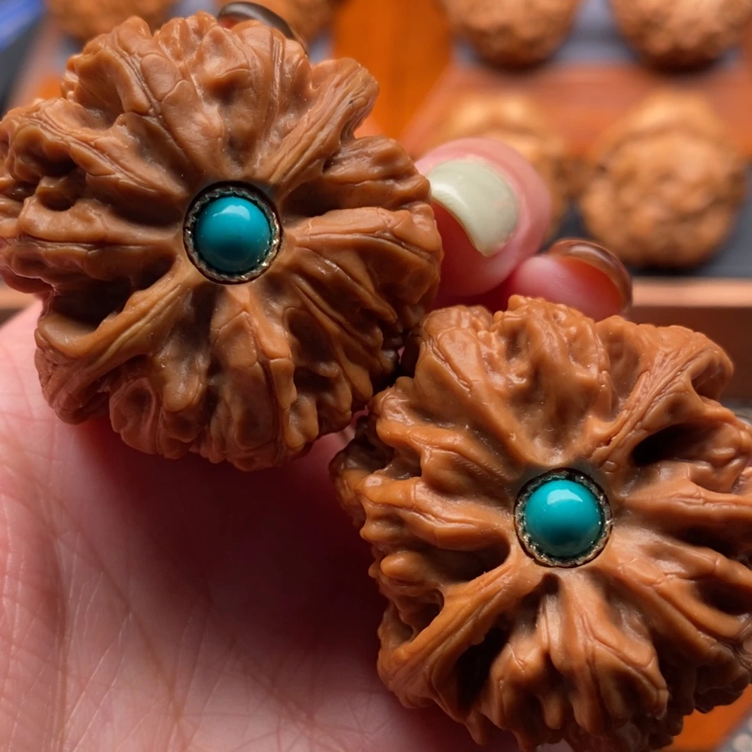 把件文玩核桃41尺寸粗筋