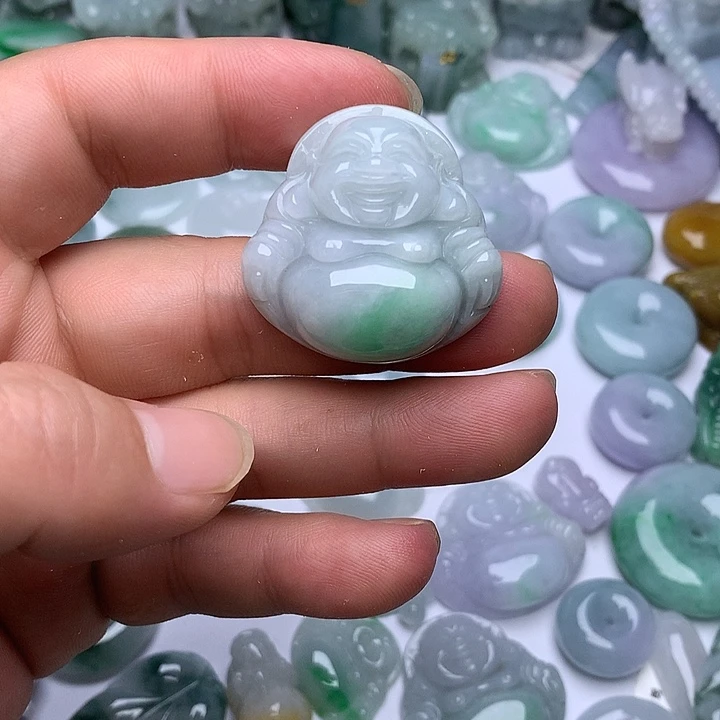 翡翠未镶嵌颈饰天然翡翠