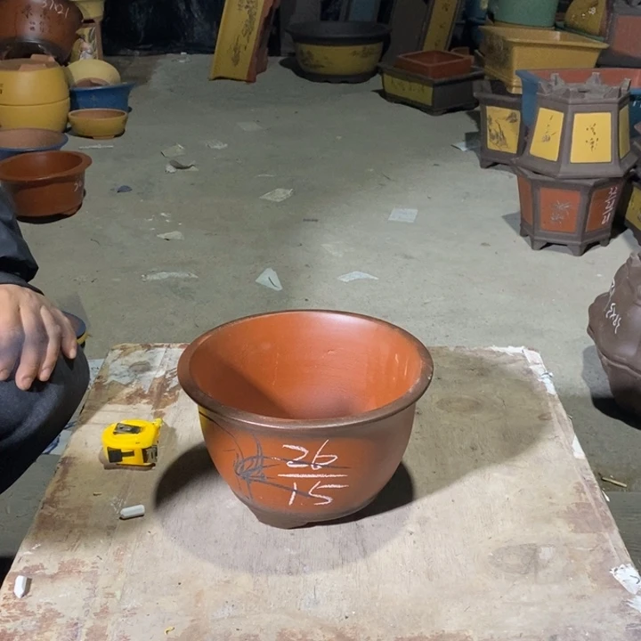 紫砂花盆紫砂紫砂