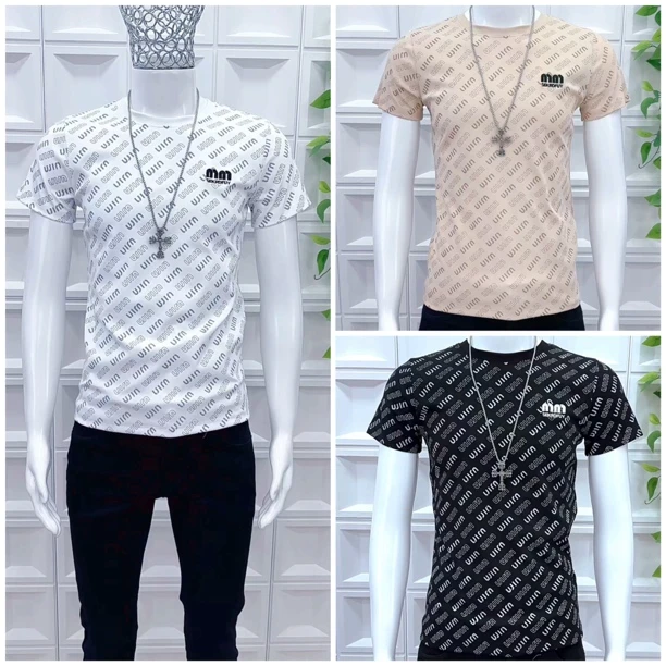 夏季新款男士短袖T恤韩版修身圆领短袖男生爆款时尚短袖