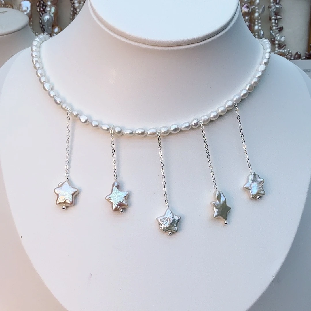 未镶嵌淡水珍珠颈饰