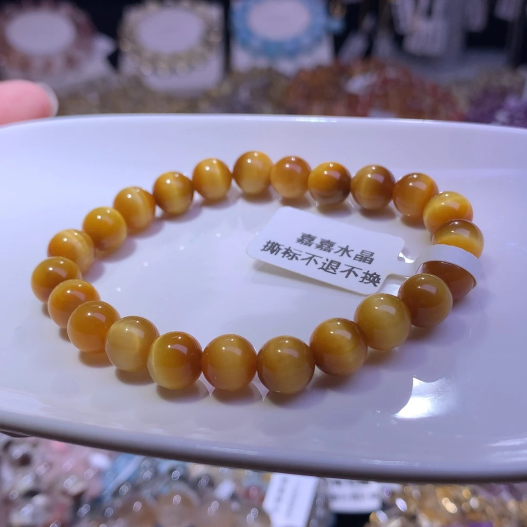 水晶手链未镶嵌金虎