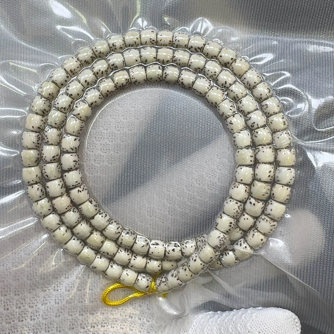 星月菩提手串7*6原生态大留白直切