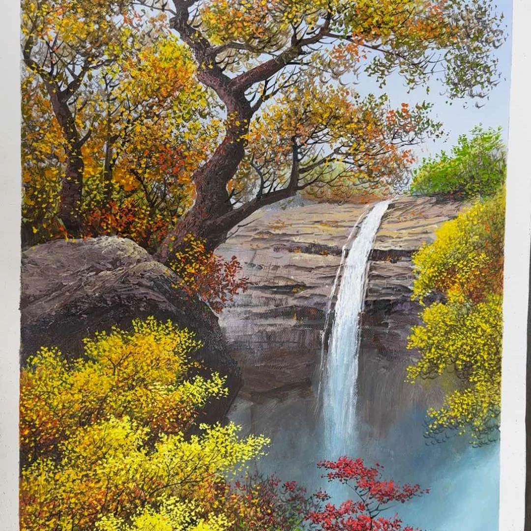 油画加油加油努力加油加油