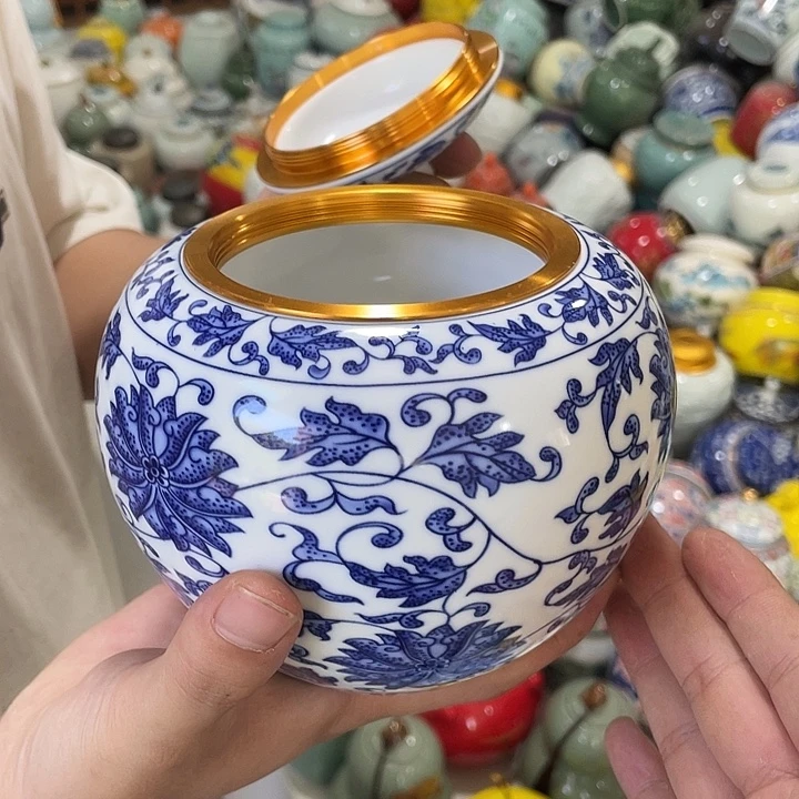 陶瓷罐茶叶罐密封罐