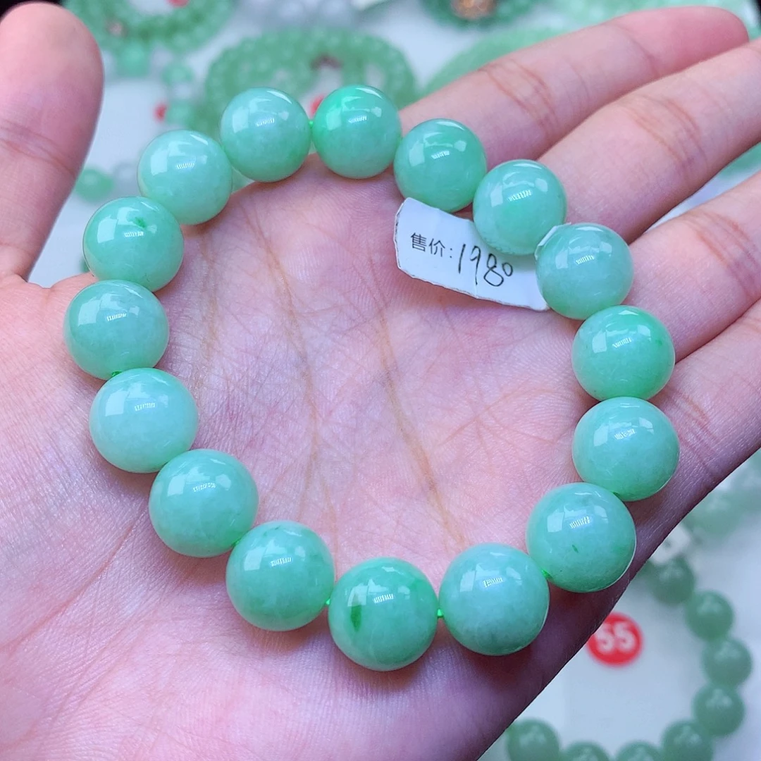 翡翠未镶嵌毛衣链