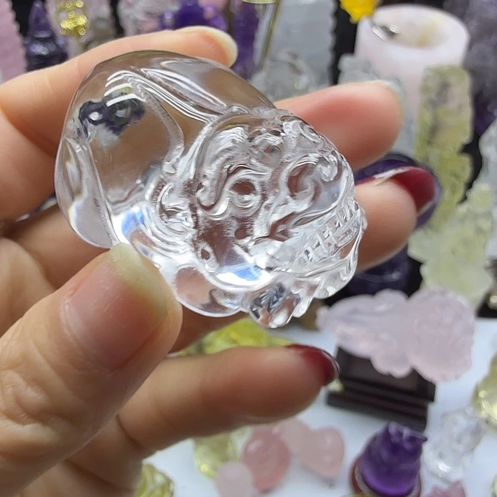 水晶未镶嵌珠宝半成品