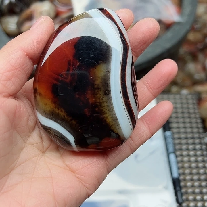 玛瑙/玉髓珠宝奇石未镶嵌谁**墨