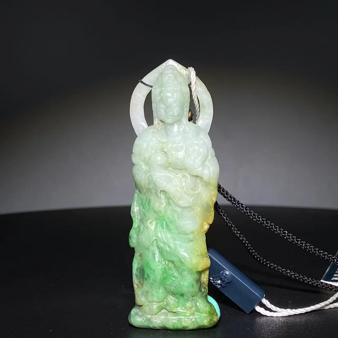 【清代】-翡翠观音2504020012