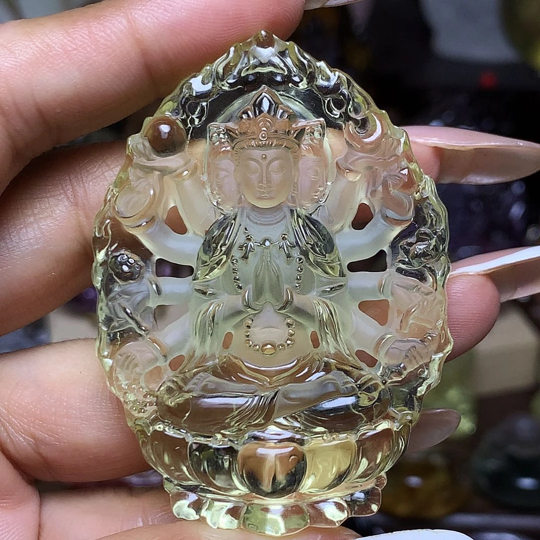 然***水晶颈饰未镶嵌天然