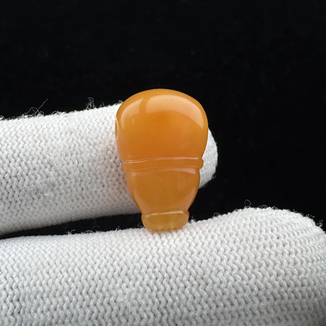 Z2092天然蜜蜡三通13.3x20mm 支持鉴定假一罚四