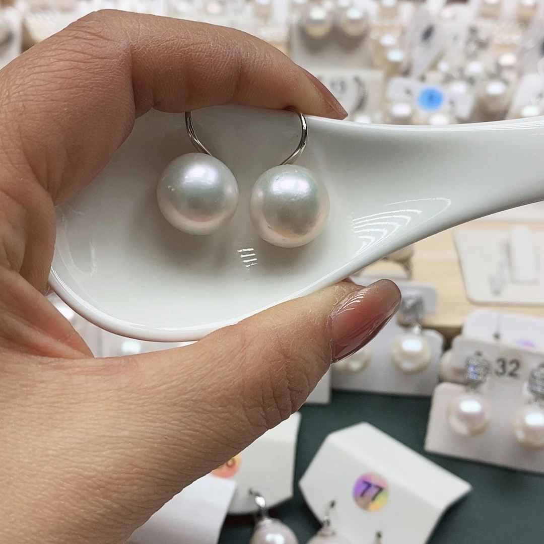 颈饰淡水珍珠银S925镶嵌