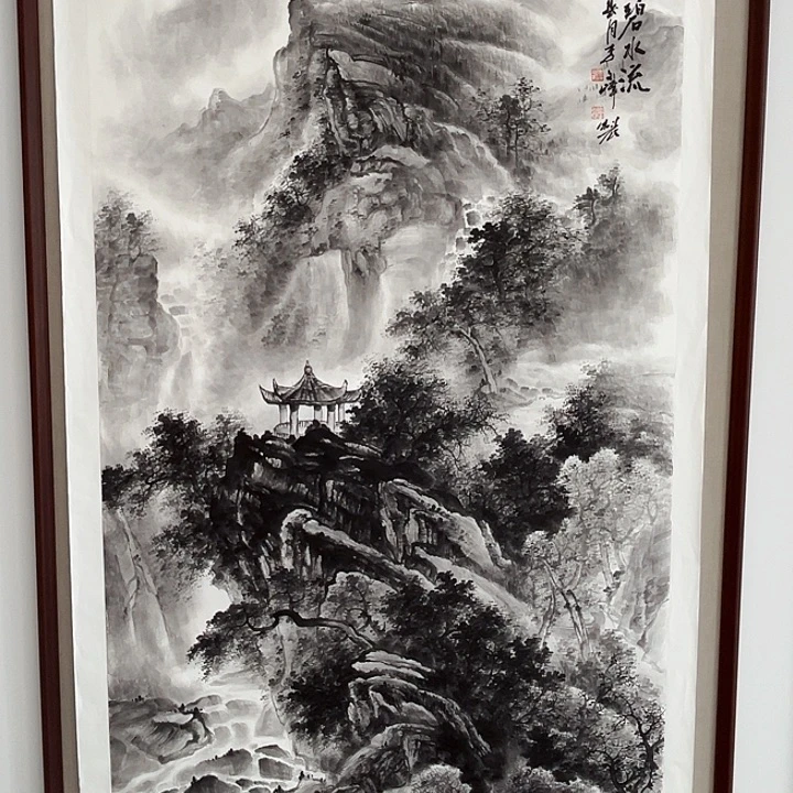 国画李文峰的画作