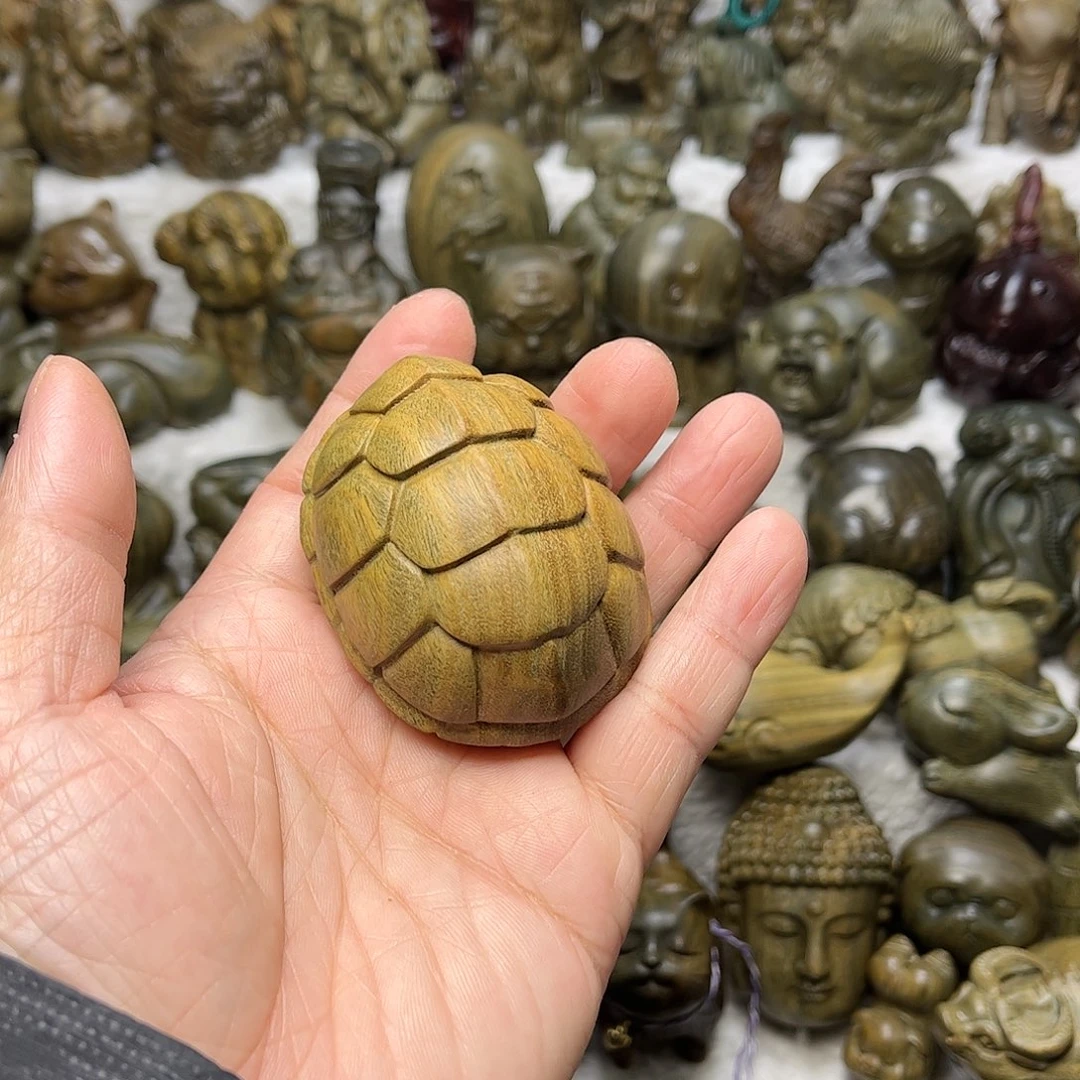 维腊木（绿檀）落***L富甲圆润