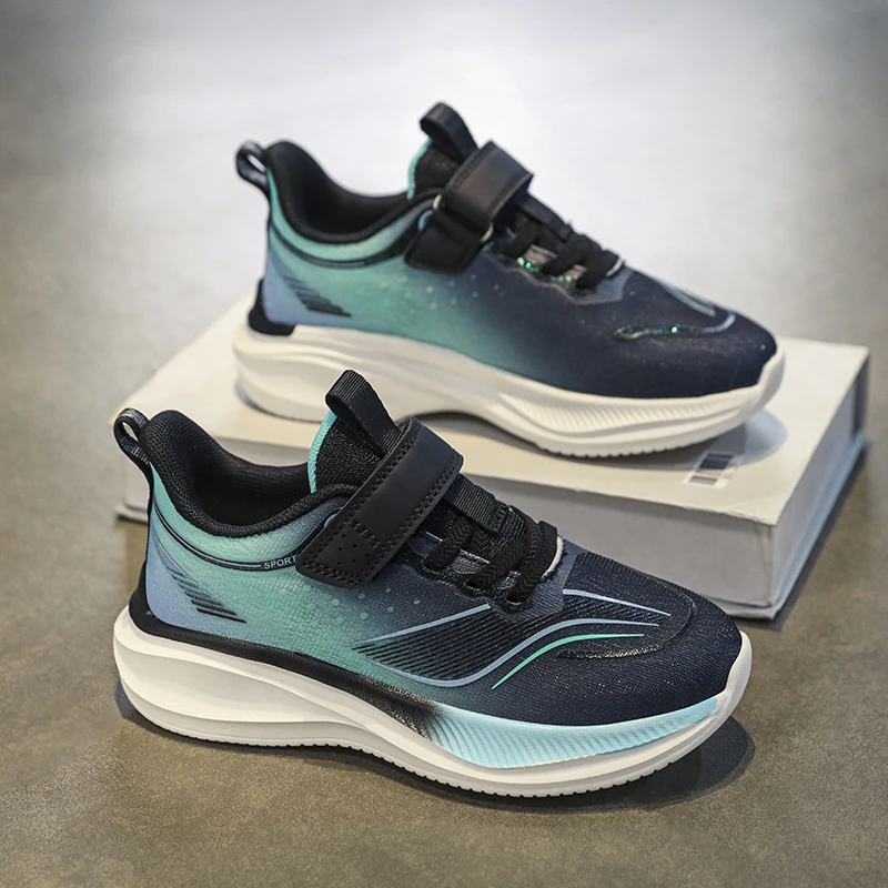 36Ikids赤兔男童运动鞋春秋季新款网面透气中大童跑步鞋男孩网鞋